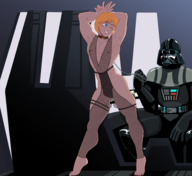 darth_vader luke_skywalker robo-whiskers star_wars // 1900x1741 // 1.2MB