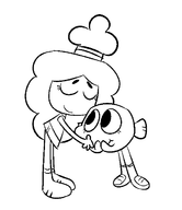 darwin_watterson rachel_wilson the_amazing_world_of_gumball // 572x660 // 12KB