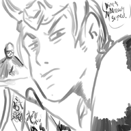 artist:terrible_the_drawfag capcom cosplay dan_hibiki loki marvel street_fighter // 900x900 // 291KB