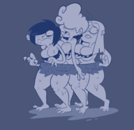 artist:herny bottomless ed_edd_n_eddy kanker_sisters lee_kanker marie_kanker may_kanker parody // 2822x2748 // 959KB