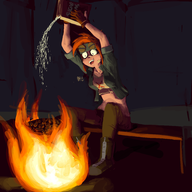 artist:deidatvm calamity outlaw_dark // 4000x4000 // 2.3MB