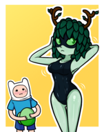 adventure_time artist:swampman finn_mertens huntress_wizard // 1504x1916 // 2.4MB