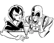 artist:bigmsaxon crossovers demona gargoyles magneto marvel x-men // 854x677 // 252KB