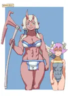 coc artist:magi seasons_girls spring summer // 848x1200 // 189KB