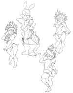 a_goofy_movie artist:boris crossovers disney max roxanne sam sam_&_max // 1123x1438 // 427KB