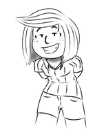 artist:smeet peanuts peppermint_patty // 522x650 // 97KB