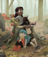 artist:spryavalanche david frida hilda hilda_(series) // 757x908 // 705KB