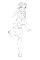 dc phitzi starfire teen_titans // 2362x3496 // 537KB