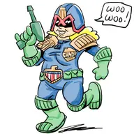 2000_ad artist:carelessdoodler cosplay dc etta_candy judge_dredd_(series) // 400x400 // 44KB