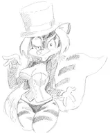 artist:akunim cosplay dc sabrina_online zatanna zig_zag // 584x706 // 88KB