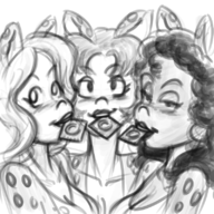 archie_comics artist:lhk condom_in_mouth josie josie_and_the_pussycats melody valerie // 800x800 // 515KB