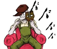 colors_by_anonymous courage_the_cowardly_dog crossovers dark_horse eustace_bagge jojo's_bizarre_adventure parody the_mask // 697x600 // 264KB