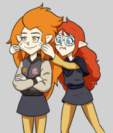 artist:carl eda_clawthorne lilith_clawthorne the_owl_house // 1153x1354 // 487KB