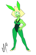 artist:ian_comics peridot playboy_bunny steven_universe // 792x1224 // 136KB