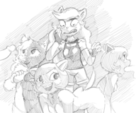 70-seas artist:akunim fellatio ferrah janus_tangarian kate latchkey_kingdom nude tanya team_zap // 950x793 // 547KB