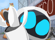 crossovers eve ms._co_2025 parody pixar sandy_cheeks spongebob_squarepants_(series) wall-e // 850x626 // 262KB