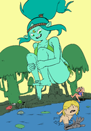 adventure_time artist:kloete5 bronwyn canyon finn_mertens // 1528x2188 // 821KB