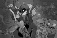 amphibia anne_boonchuy artist:discount_supervillain berserk grime maddie_flour marcy_wu parody polly_plantar sasha_waybright sprig_plantar // 1440x960 // 826KB