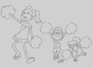 artist:secretscrap lita_perez lucita_perez primos scooter_perez // 969x712 // 134KB