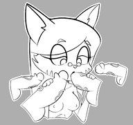 artist:gold-white-kott catalina_gato caturday fellatio gold-white-kott handjob monsters_wild nude // 1621x1528 // 361KB