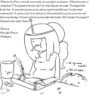 adventure_time artist:vanilly peppermint_butler princess_bubblegum // 797x844 // 70KB