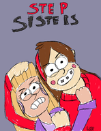gravity_falls mabel_pines pacifica_northwest parody step_brothers // 2550x3300 // 1.9MB