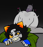 artist:raford bottomless homestuck nepeta_leijon // 627x680 // 31KB