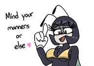 artist:syn2nite blossom if // 681x474 // 91KB