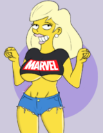 artist:shirolicks the_simpsons titania // 939x1213 // 423KB