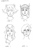 coc artist:magi autumn seasons_girls spring summer winter // 848x1200 // 133KB