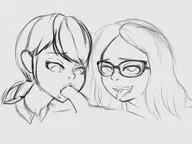 alya_cesaire fellatio ladybug marinette_dupain-cheng miraculous_ladybug // 1600x1200 // 388KB