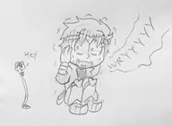 crossovers dio_brando jojo's_bizarre_adventure lowly_worm osomatsu-san the_busy_world_of_richard_scarry // 1200x881 // 157KB