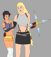 catra cosplay final_fantasy masters_of_the_universe she-ra she-ra_and_the_princesses_of_power tifa_lockhart yuffie_kisaragi // 905x1012 // 246KB