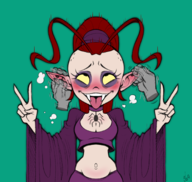 ahegao artist:goodbadartist gruftine school_for_vampires // 1517x1440 // 1.2MB