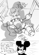 aco artist:imaajfpstnfo board-tan bondage comics disney disney-girl mickey_mouse nude // 744x1052 // 517KB