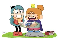 artist:dynamic_trigger craig_of_the_creek crossovers hilda hilda_(series) kelsey_pokoly mortimor // 2820x1950 // 1.2MB