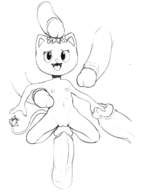 artist:zambs caturday gabby's_dollhouse kitty_fairy nude // 864x1175 // 239KB