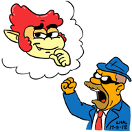 conrad artist:lhk board-tan lion-o parody the_simpsons thundercats // 800x800 // 243KB