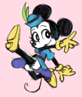 artist:mbwillie disney minnie_mouse // 1002x1185 // 681KB