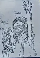 artist:dataizm avatar:_the_last_airbender crossovers ms._co_2025 sara toph_beifong witch_creek_road // 2351x3449 // 2.0MB