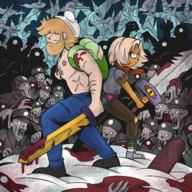 adventure_time artist:dot.fuk bronwyn finn_mertens // 2800x2803 // 17MB