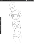 artist:drawfriend judy_jetson the_jetsons topless // 2048x2732 // 776KB