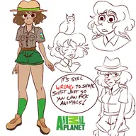 animal_planet personification spoops // 1400x1400 // 463KB