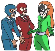 alex_vasquez artist:lhk clover_ewing sam_simpson spy team_fortress_2 totally_spies // 599x554 // 200KB