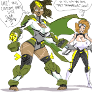 colette coc artist:pennc justice_comrades ma'm_aries // 584x599 // 67KB