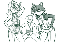 artist:redout caturday chizu dark_horse kitsune samurai_rabbit:_the_usagi_chronicles tomoe_ame usagi_yojimbo // 1445x1022 // 753KB