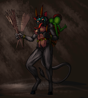 artist:dbaru artist:redout caturday colors_by_anonymous ibis krampus necropolis nude parody // 1504x1668 // 1.7MB