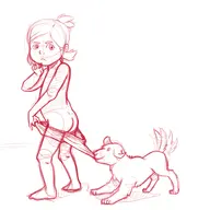 artist:raph13 avatar:_the_last_airbender korra parody the_legend_of_korra wardrobe_malfunction wip // 2000x2000 // 248KB