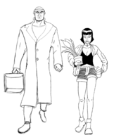 brock_samson cosplay leon mathilda the_professional triana_orpheus venture_bros // 871x1030 // 252KB