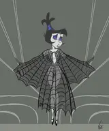 beetlejuice_(series) lee-g-88 louise_brooks lydia_deetz parody // 1500x1800 // 594KB